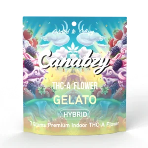 Canabzy THC-A Flower – 7 Grams – Gelato
